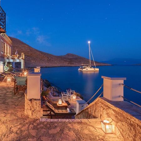 Villa Leleka Chalki Town Esterno foto