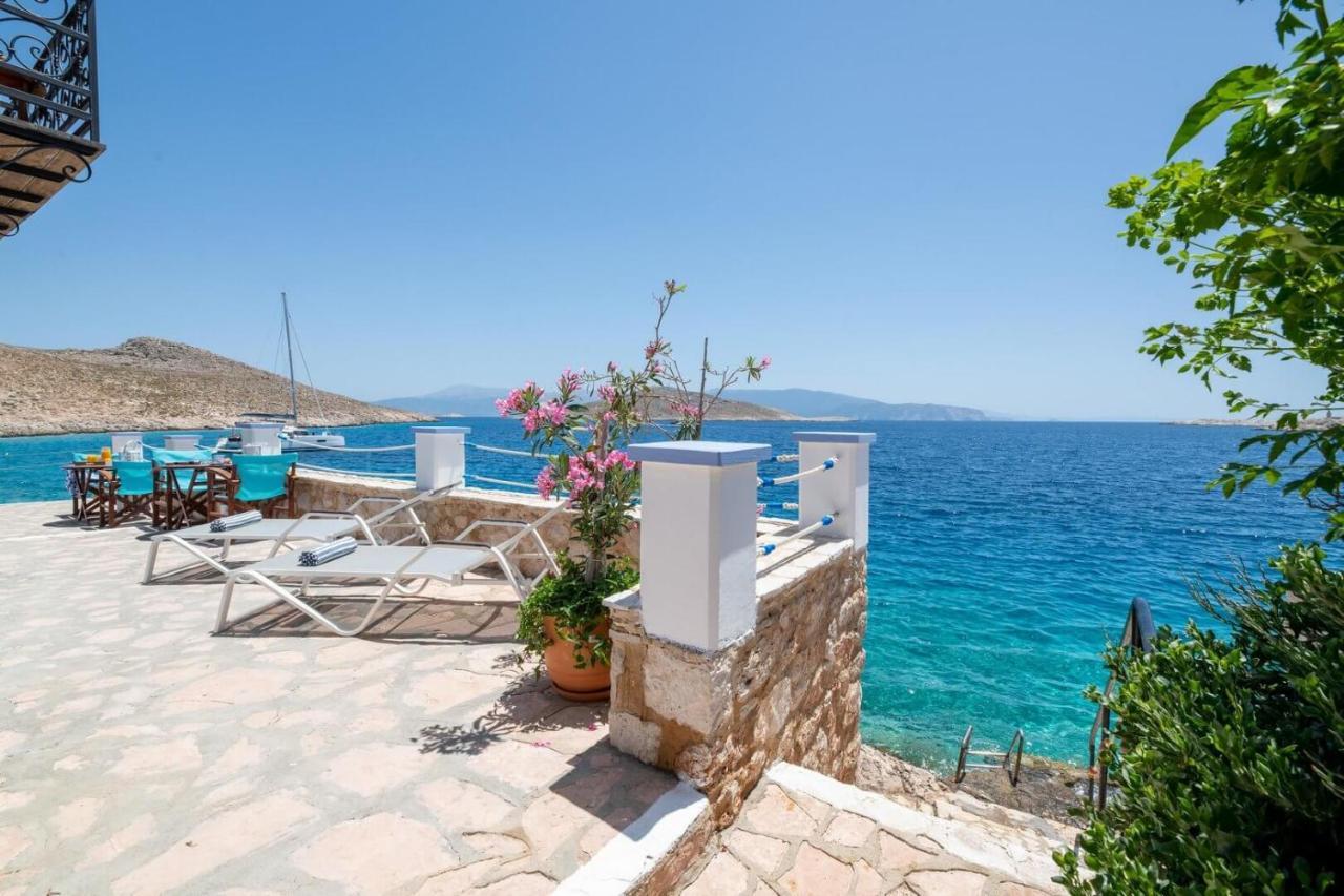 Villa Leleka Chalki Town Esterno foto