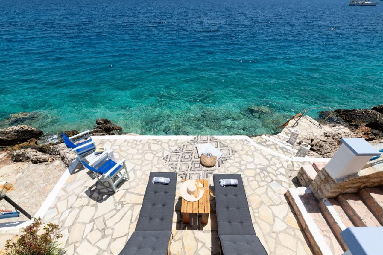 Villa Leleka Chalki Town Esterno foto
