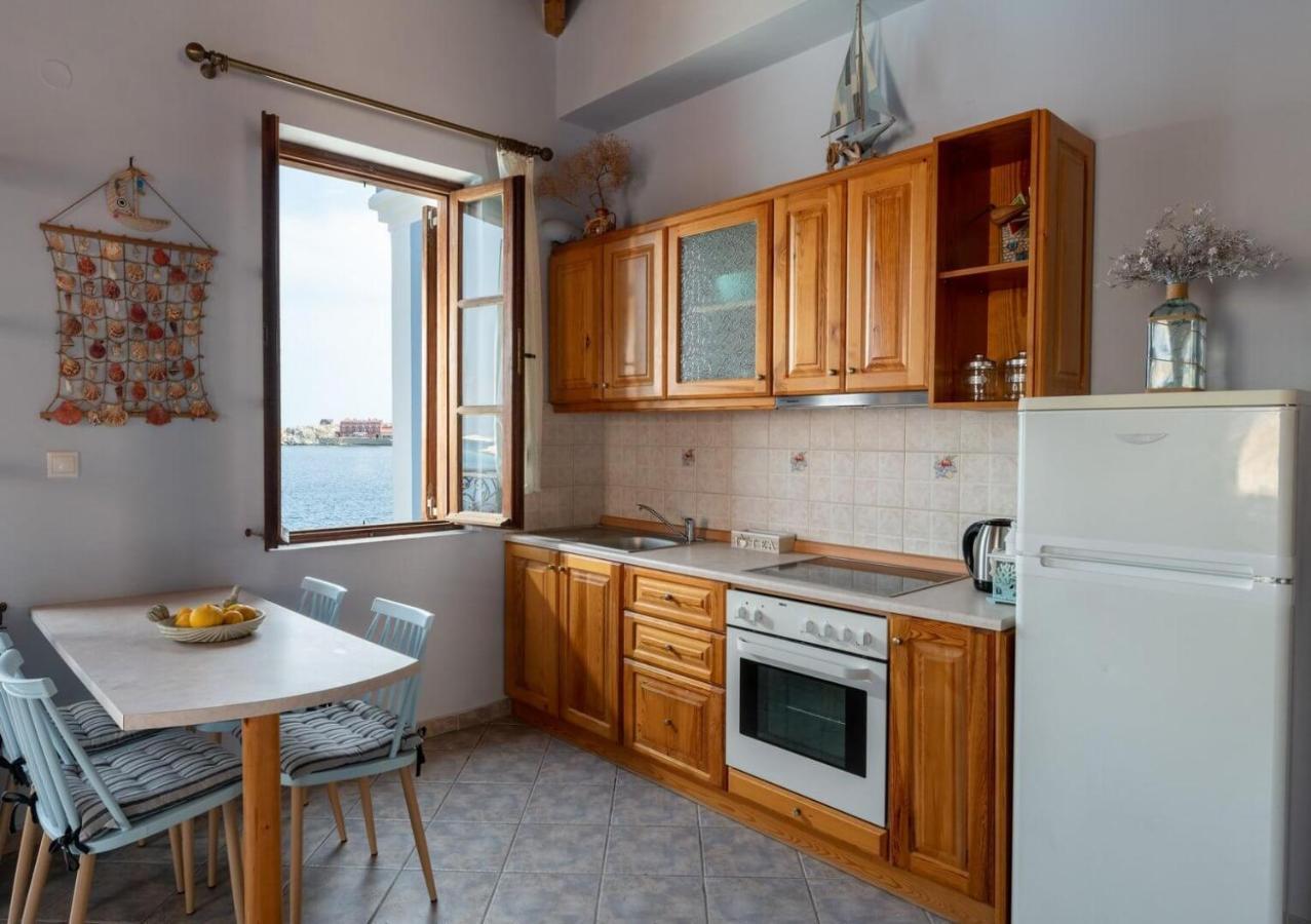 Villa Leleka Chalki Town Esterno foto