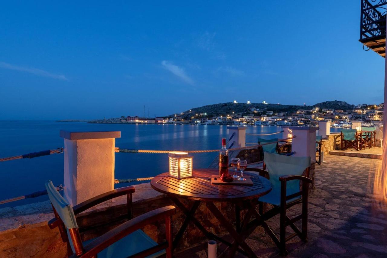 Villa Leleka Chalki Town Esterno foto