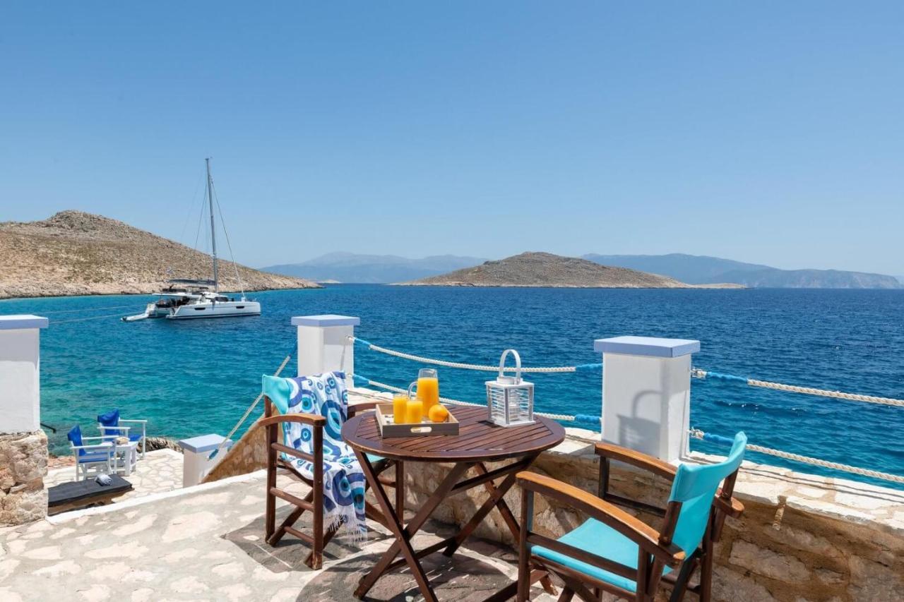 Villa Leleka Chalki Town Esterno foto