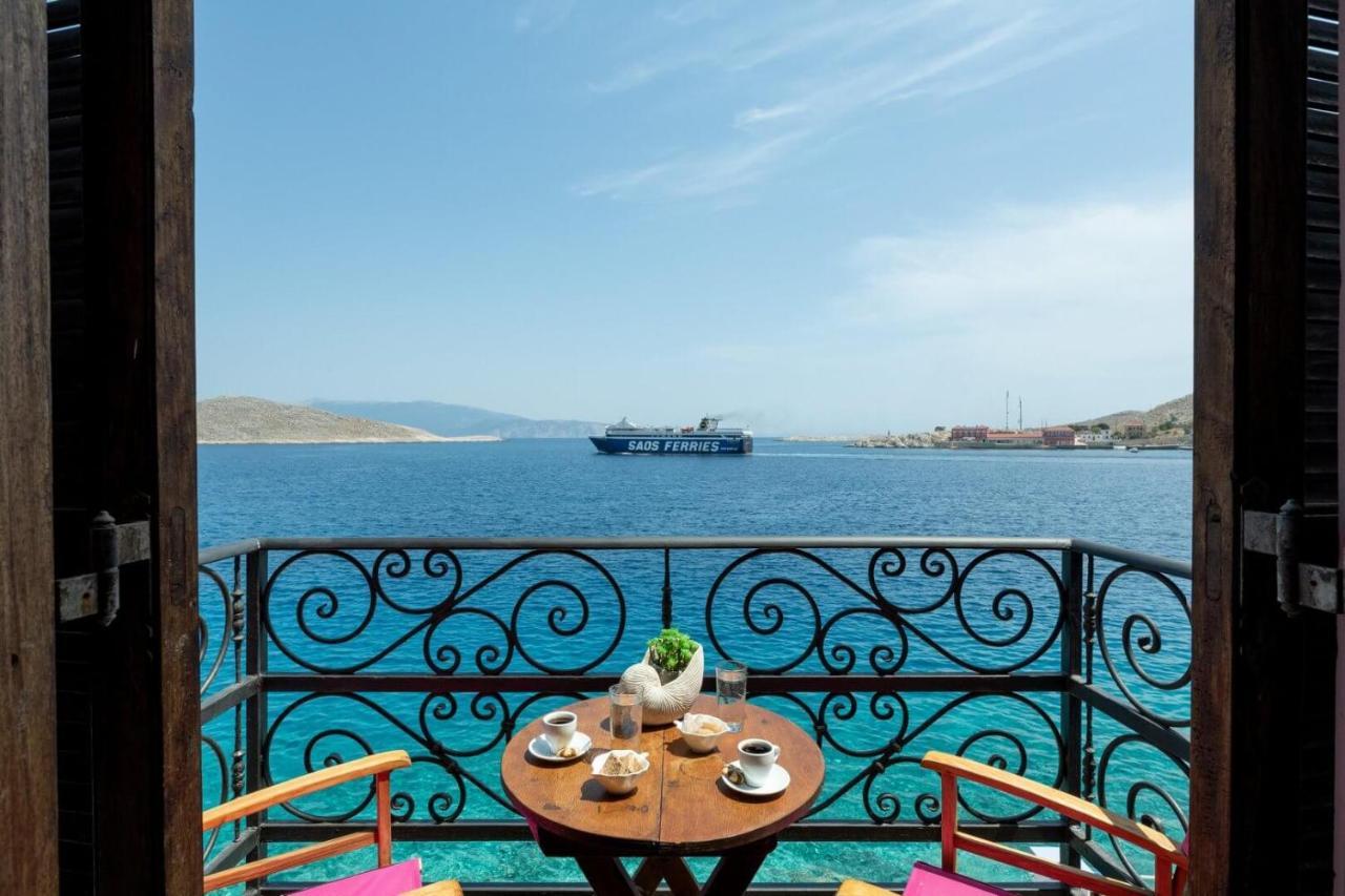 Villa Leleka Chalki Town Esterno foto