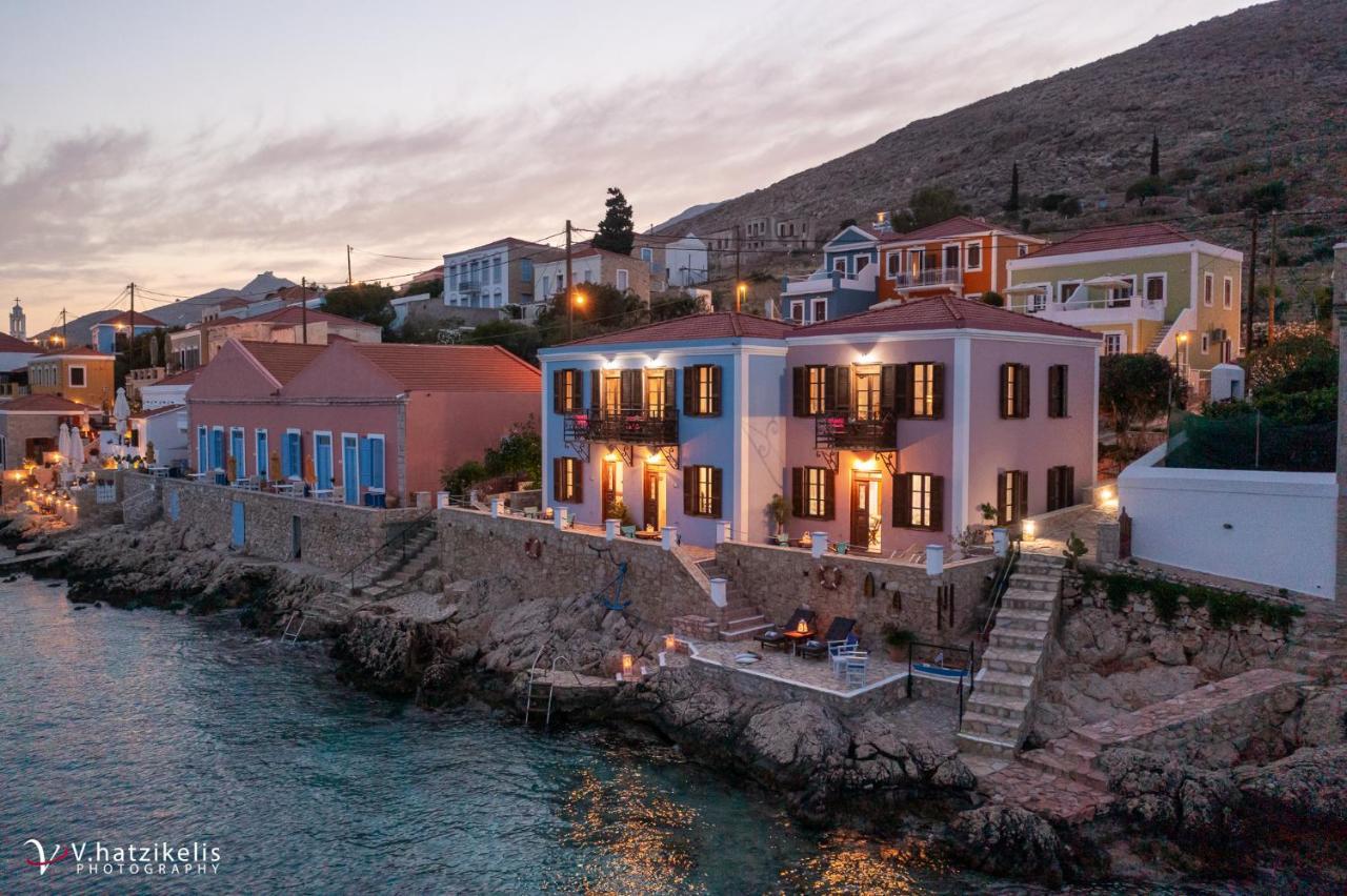 Villa Leleka Chalki Town Esterno foto
