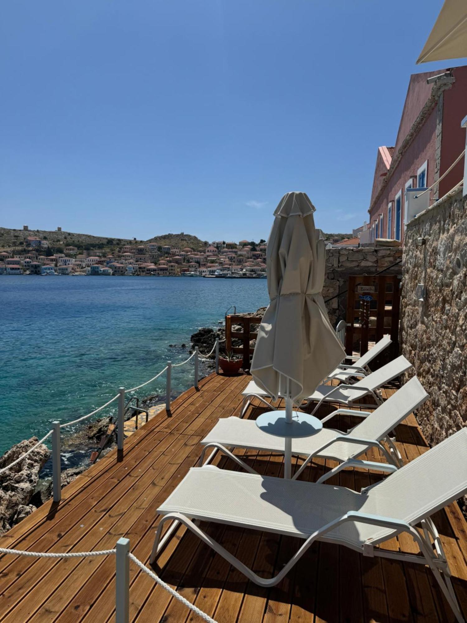 Villa Leleka Chalki Town Esterno foto
