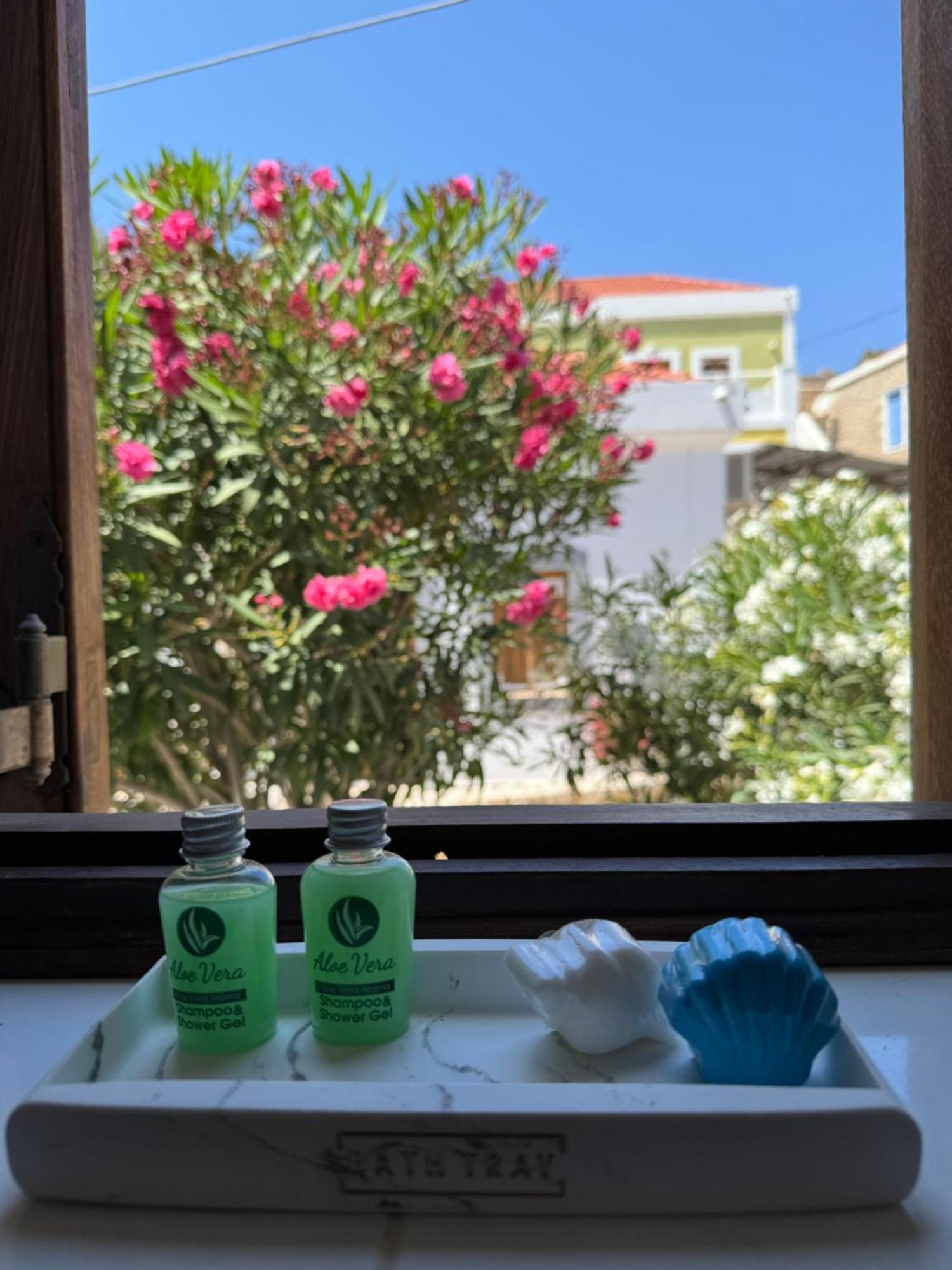 Villa Leleka Chalki Town Esterno foto